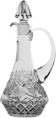 Neman 25 oz Crystal Wine Decanter, Premium Quality Hand-Cut Crystal Decanter, EA