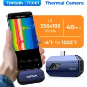 TOPDON TC001 Pro-Grade Thermal Imaging Camera 256*192 Accuracy Resolution