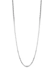 Yield of Men Silver 3mm Mariner Link Chain Necklace