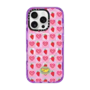 iPhone 16 Pro Impact Case MagSafe Compatible Valentines Checkered