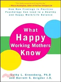 在飛比找三民網路書店優惠-What Happy Working Mothers Kno