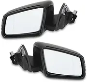 Brilluxa Power Door Mirror, Folding Signal Mirror Assembly, Compatible with C Class W204 2008‑2013, 2048106376, Electric Heated Side Mirror Replacement