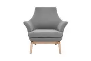 Matt Blatt Tulip Armchair (Charcoal)