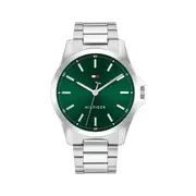 Tommy Hilfiger Bruce Stainless Steel Green Dial Men's Watch 1710672