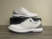 Nike Air Jordan ADG 4 Golf Cleats White Pure Platinum Shoes Men's Size 8.5 NEW