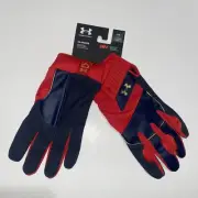 Under Armour UA Bryce Harper Signature Model Baseball Batting Gloves Size Large