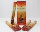 Hem MEDITATION Incense Bulk 6 x 20 Stick Box, 120 Sticks, Free Shipping
