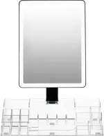 Homedics Radiance LED Beauty Mirror with Organiser