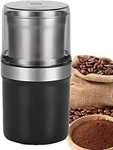 Electric Coffee Bean Grinder - Electric Seasoning Grinder, Salt/Pepper Mills, Coffee Beans Powder Grinder | Convenient Seasoning Grind Mill Fit for Salt, Pepper, Nuts, Grains and Coffee Beans