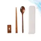 4 PCS Tableware Set Chopsticks Spoon Kit Banquet and Spoons Rest
