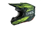 Oneal 2021 5 Series Covert Helmet Charcoal/Neon Yellow Adult XL