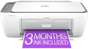 HP - DeskJet 2855e Wireless All-In-One Inkjet Printer with 3 Months of Instant..