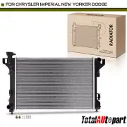 Radiator w/ Trans Oil Cooler for Chrysler Dynasty Imperial Dodge Dynasty 91-93 (for: Chrysler)