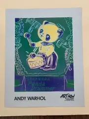 Andy Warhol Clockwork Panda Drummer Original Poster