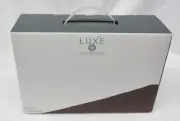 New LUXE OUTDOOR Camping Inflatable Sofa Beach Bed Chair Mesh Center Easy Carry