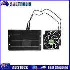AU 10W 12V Cooling RV Ventilation Fan Solar Panel Kit Electric Ventilation Fan