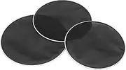 BIUDECO 3pcs Double Layer Drum Practice Pad Set Silent Mute Mesh Drum Heads Replacement