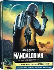 The MANDALORIAN - Complete Second Season 2 New 4k Ultra HD Steelbook Reg A,B,C
