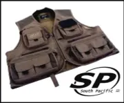 2025 Pro-Guide Fly Fishing Wading Vest - suit Fly or Spin rod & reel angler NEW
