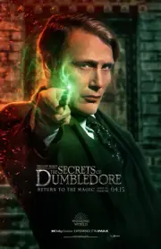 BB1488 Fantastic Beasts The Secrets of Dumbledore 2022 Mikkelsen Poster 11x17