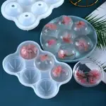 水信玄餅模具矽膠球狀鹽漬櫻花冰球家用果凍冰格水晶球圓形商用