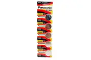 5x Panasonic CR2025 3V Lithium Coin Cell Button battery DL2025 ECR2025 GPCR2025