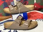 0151181 BIRKENSTOCK ARIZONA BS SANDALS UNISEX MOCHA SIZE 12 MEN/ 13.5 WOMENS
