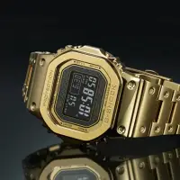 在飛比找momo購物網優惠-【CASIO 卡西歐】G-SHOCK 全金屬 太陽能 電波藍