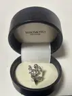 Mikimoto Silver Mermaid Tie Tack No Pearls