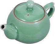 IMIKEYA Ceramic Gongfu Tea Set for Traditional Chinese Tea Brewing Vintage Flower Teapot for Blooming Artisan Crafted Teacup and Teapot Set