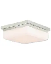 Livex Allure 3-Light PN Wall Sconce/Ceiling Mount