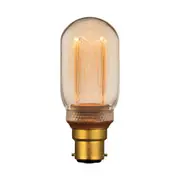 T45 Retro LED Filament Globe BC 240V 3.5W Amber 1800K - 65962