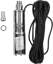 Gearwell Water Pump, Solar Submersible Pump and DC Irrigation Pump 220W, Solar Submersible Well Pump for Irrigation DC12V