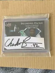 Chadwick Boseman Custom Signature On A Upper Deck Card Black panther With Coa