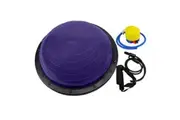 Powertrain Fitness Yoga Ball Home Gym Workout Balance Trainer Purple Exercise Balls