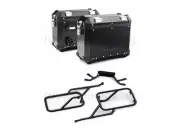 Genuine Royal Enfield Himalayan Black Panniers & Rails Genuine Box Packed