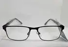 Foster Grant ez2c kyne Black clear lens reading glasses 1.0 Magnification