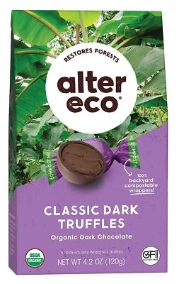 Alter Eco Organic Truffle Classic Black 4.2 Oz Pack Of 1