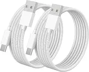 [Apple MFi Certified] Carplay Cable for iPhone 16.2 Pcs 3 ft USB A to Type C Car Charger 60W Fast Charging Cord Fast Data Sync Nylon Braided for iPhone 16 Pro/16 Pro Max/16