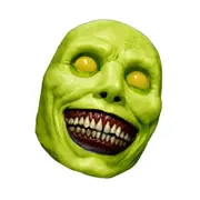 Green Monster Demons Zombie Beast Scary Face Mask