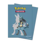 65 Count Lucario Standard Deck Sleeves Protector Holder Storage for Pokémon