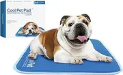 The Green Pet Shop Dog Cooling Mat, Medium - Pressure Activated Pet Cooling Mat for Dogs and Cats, Sized for Medium Sized Pets (21-45 Lb.) - Non-Toxic Gel, No Water Needed for This Dog Cooling Pad
