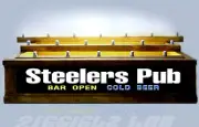 REMOTE CONTROL LED LIGHTED 18 STEELERS BEER TAP HANDLE DISPLAY / BAR SIGN