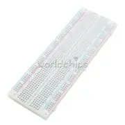 2Pcs MB-102 Solderless Breadboard Protoboard 830 Tie Points 2 buses Test Circuit