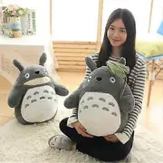 Cute Lotus Leaf Totoro Plush Toys Stuffed Animal Soft Dolls Pillow Kids Birthday Christmas Gifts-i No Lotus leaf 30cm