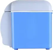 Portable Mini Fridge, Compact Car Refrigerator Electronics 7.5L Mini Car Refrigerator 12V in Blue Multi-Function Portable Great for Cars Fridge for Travel RV Cooler Warmer Portable Car Fridge for Trav