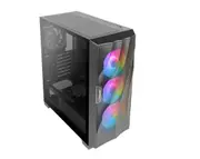 Antec DF700 FLUX Wave Mesh Front, 5x pre-installed (3x ARGB Fan, 1x Rear, PSU Shell (Reverse Fan), GPU 405mm, PSU 205mm, ATX Gaming Case