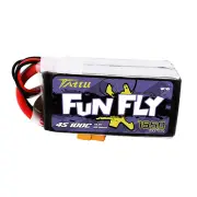 TATTU FUNFLY 4S 14.8V 1550mAh 100C 4S1P Lipo Battery XT60 Plug for RC Drone FPV Racing