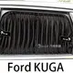 預購Carlife 美背式汽車窗簾(Ford KUGA)-時尚水晶黑【2窗 側後】~安裝費另計