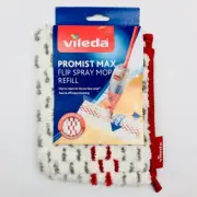 Vileda ProMist Max Flip Spray Mop Refill Pads Microfibre Pad Mopping Head Value